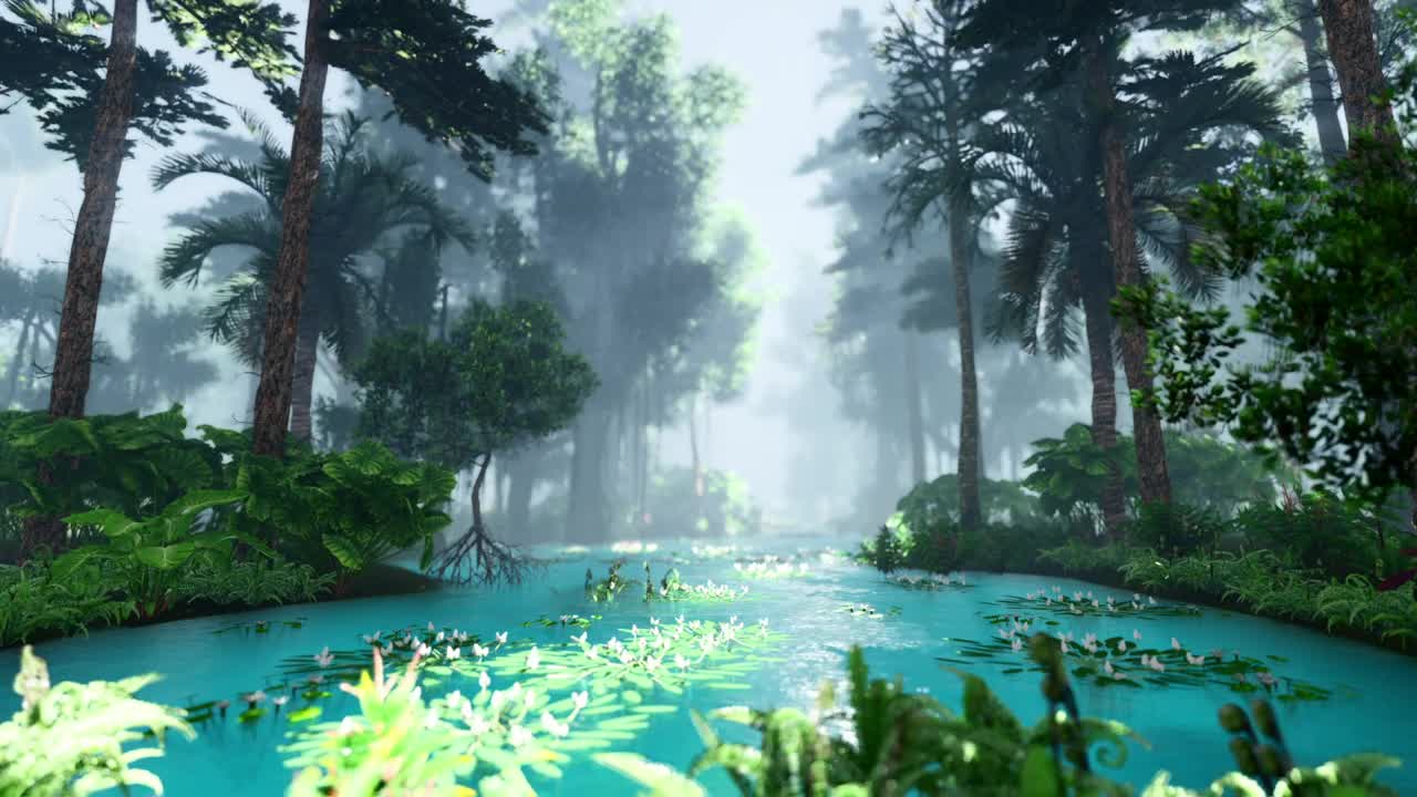Stock Video Beautiful River In The Forest In Spring Live Wallpaper For PC - Free Download