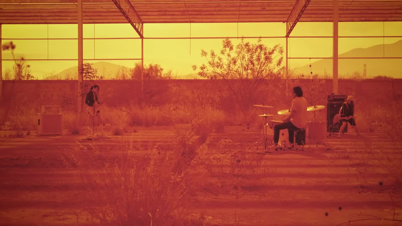Stock Video Music Group Playing With A Sepia Filter Live Wallpaper - Free Download