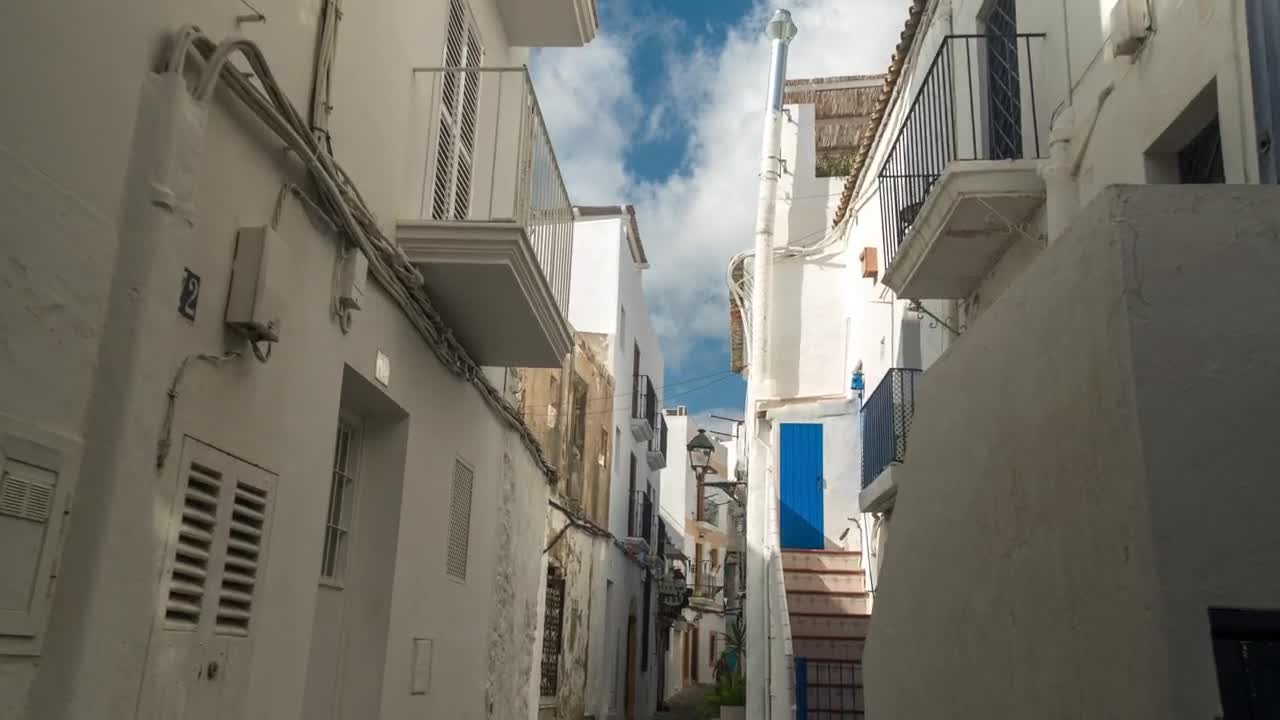 Stock Footage Walking Through Ibiza Old Town Live Wallpaper - Free Download