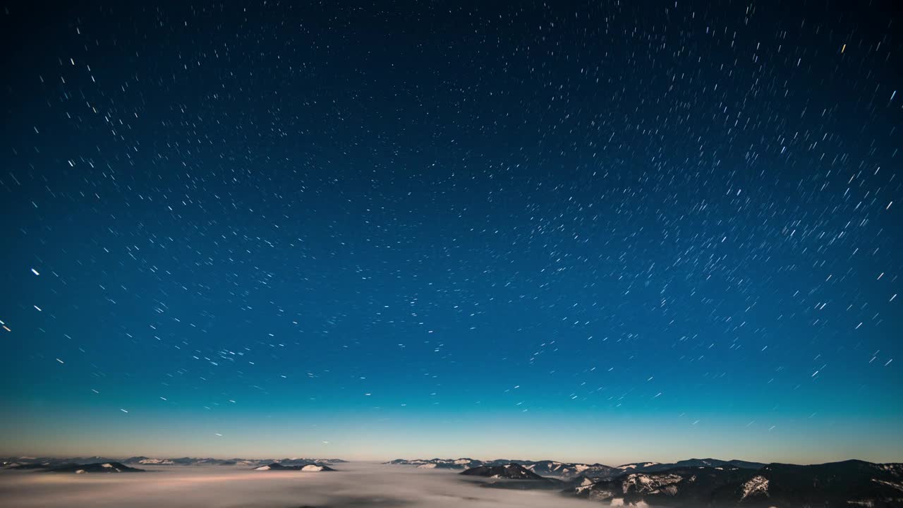 Free Video Stock Starry Blue Sky Time Lapse Live Wallpaper - Free Download