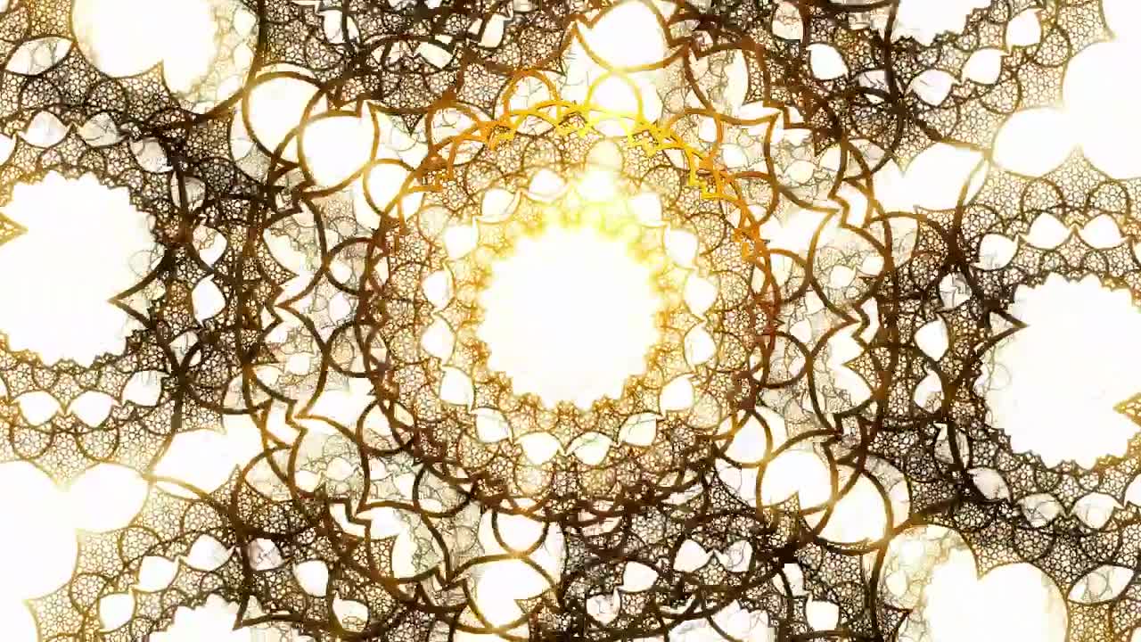 Stock Video Luminous Tunnel Of Rotating Islamic Shapes Animated Wallpaper - Free Download