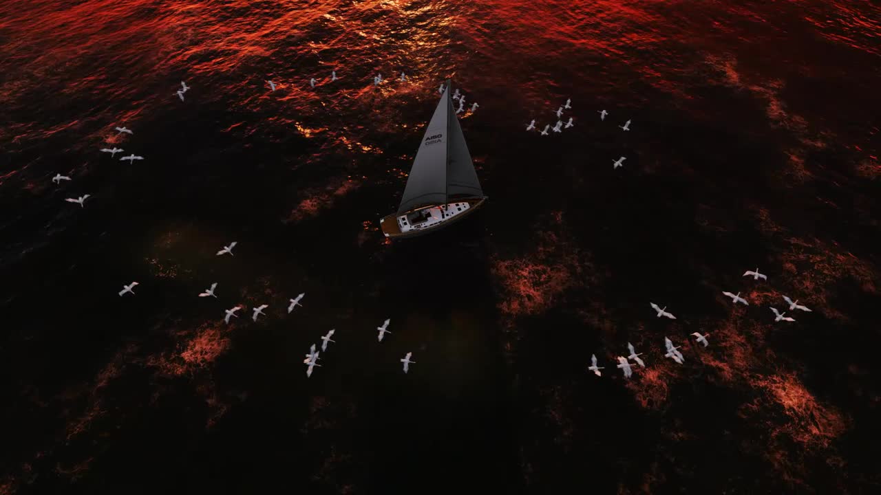 Free Stock Video Seagulls Spinning Around A Sailboat Live Wallpaper - Free Download