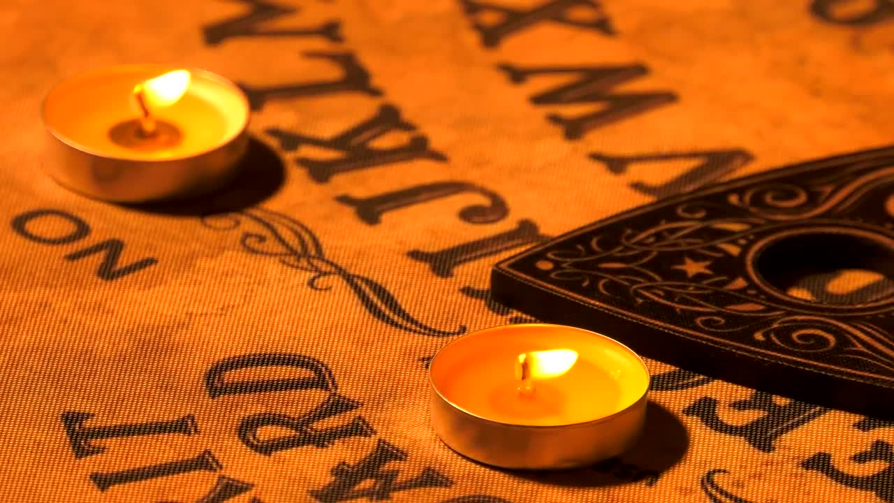 Stock Video Demonic Game Of Contact With Ghosts Ouija Live Wallpaper For PC - Free Download