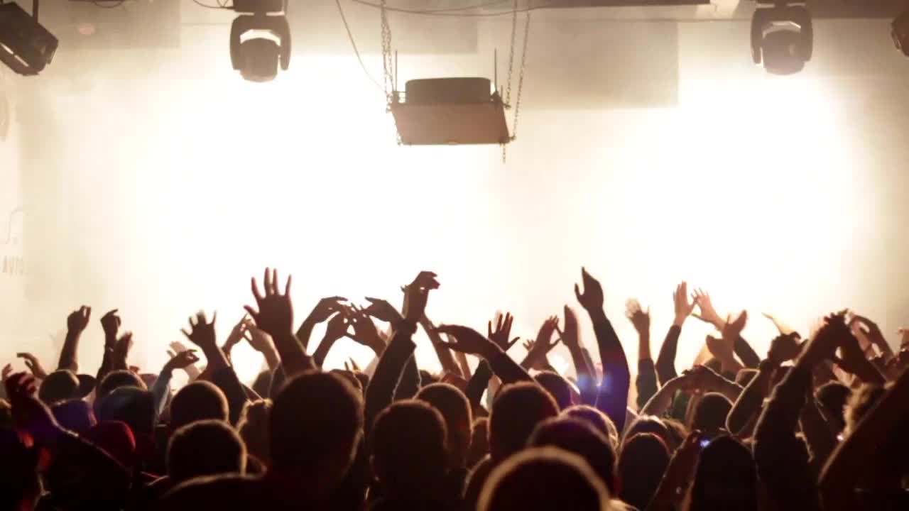 Stock Video Crowd Clapping In In A Music Concert Live Wallpaper For PC - Free Download