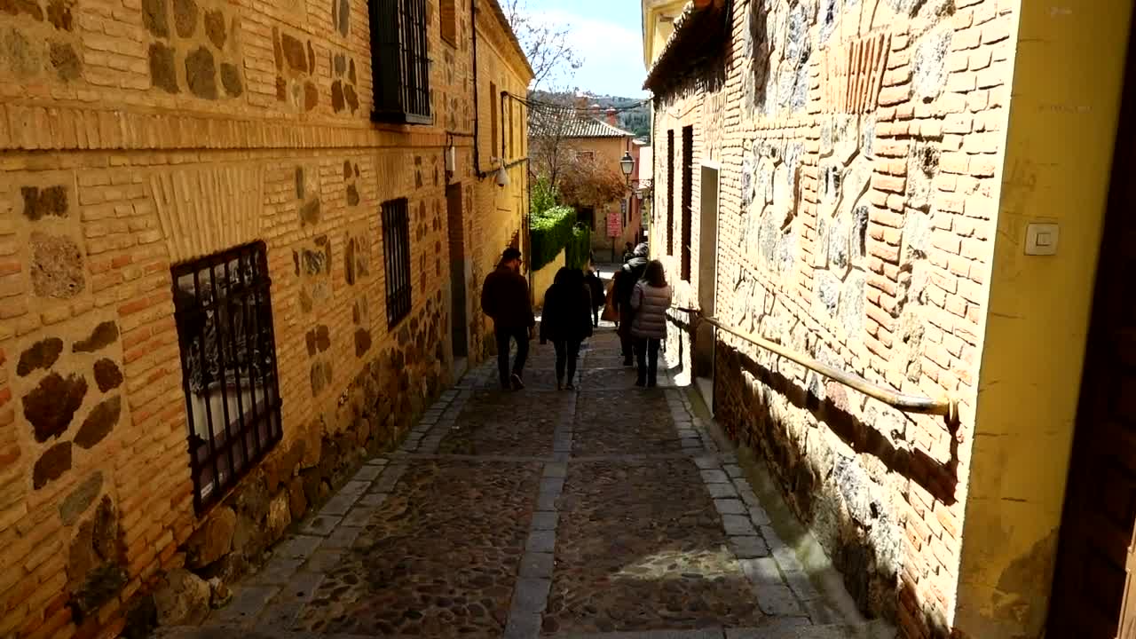 Free Video Stock Small Streets In Toledo Live Wallpaper - Free Download