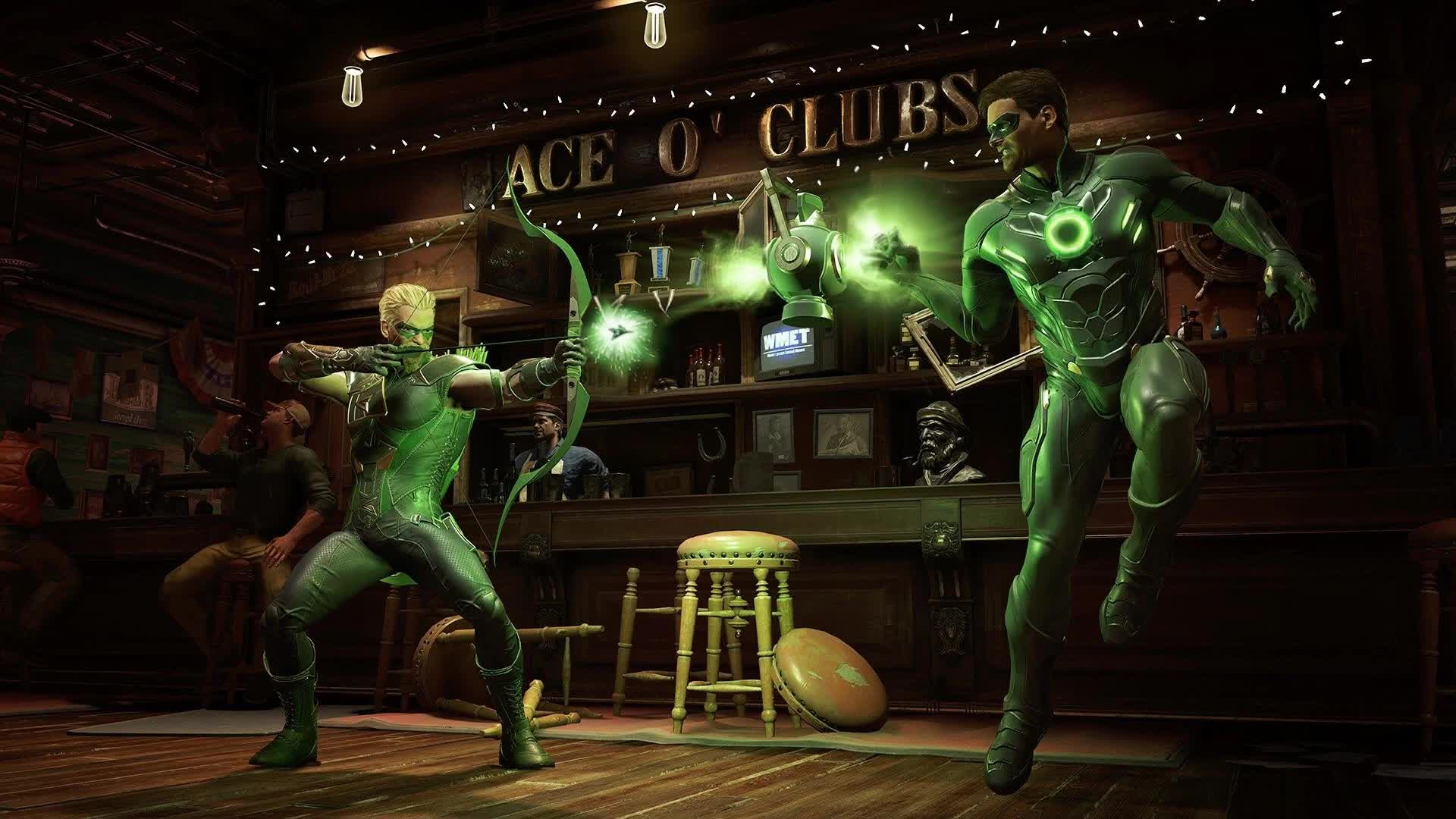 Green  Lantern  Vs  Green  Arrow  Live  Wallpaper - Free Download