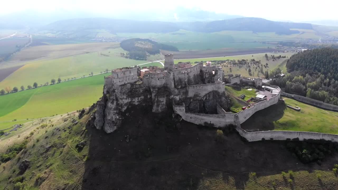Stock Video Flying Over Our Historic Medieval Castle Live Wallpaper For PC - Free Download