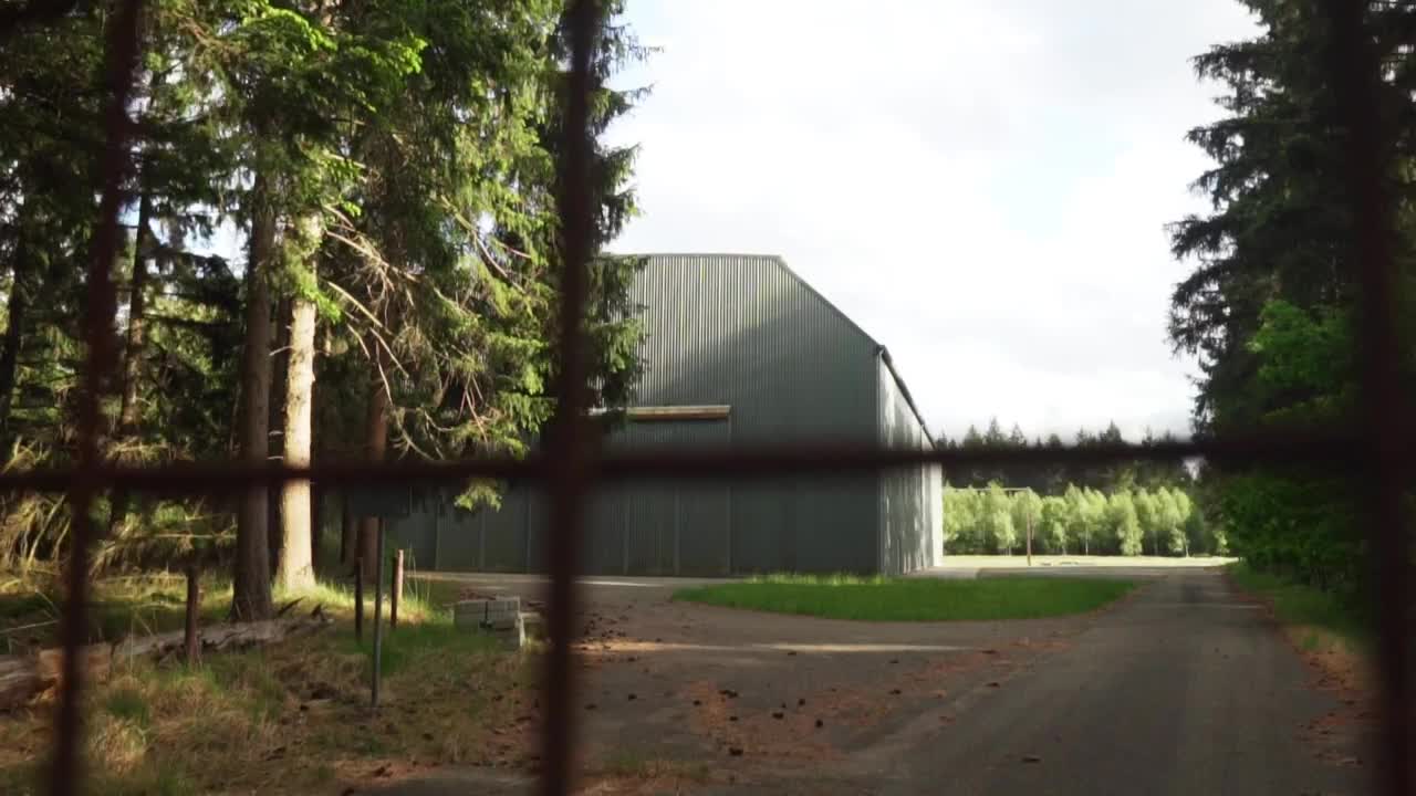 Stock Video Old Industrial Warehouse In Nature Live Wallpaper - Free Download