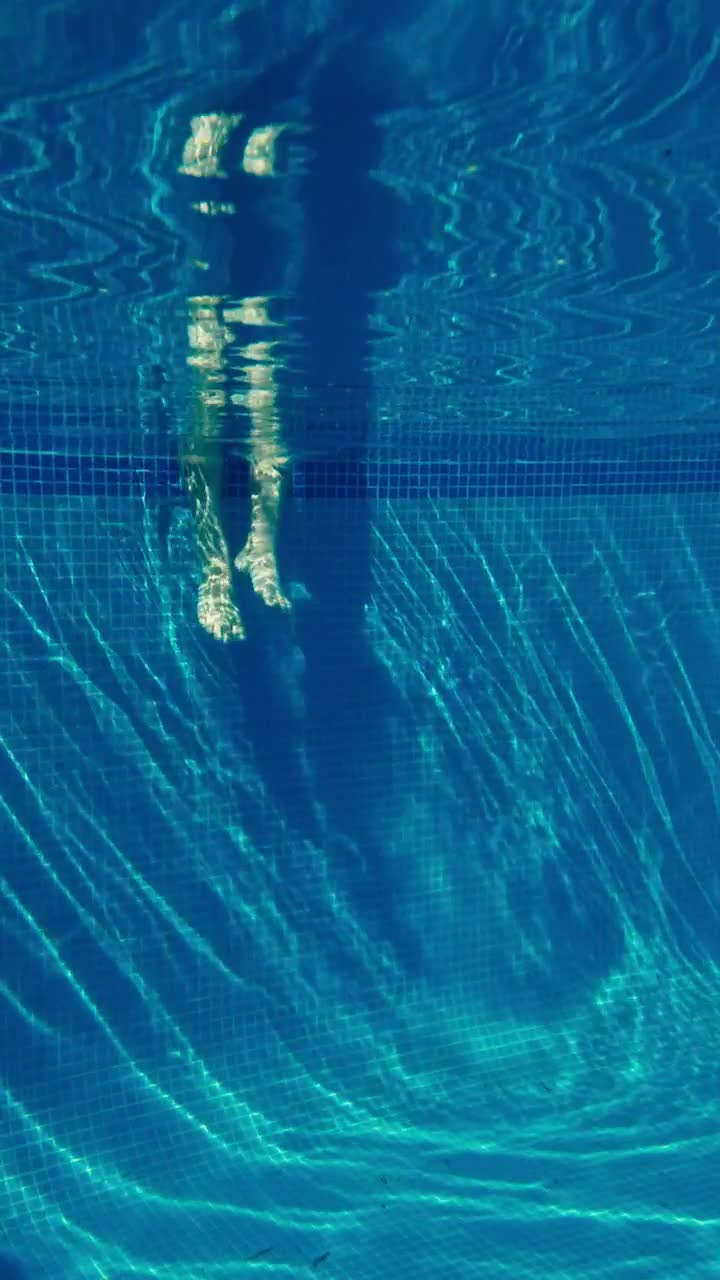 Stock Video Feet Kicking Underwater In Slow Motion Live Wallpaper For PC - Free Download