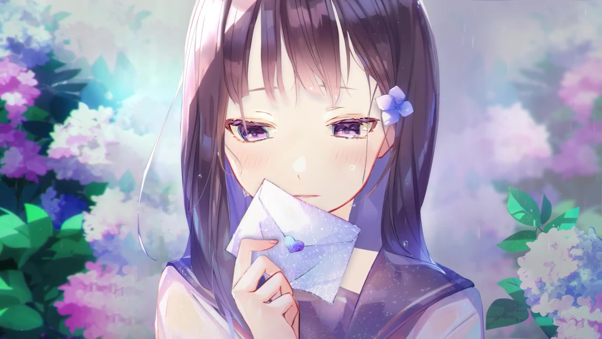 Anime Love Letter Live Wallpaper - Free Download