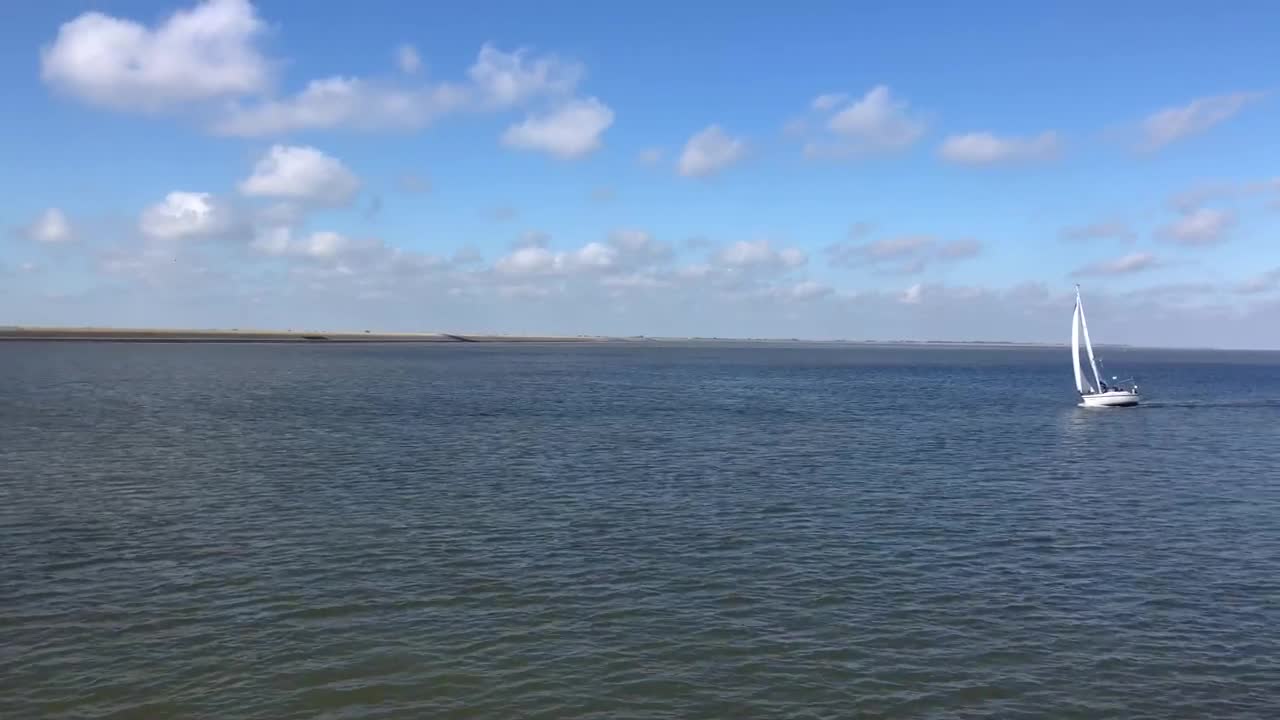 Free Stock Video Sailboat In The Open Sea Live Wallpaper - Free Download