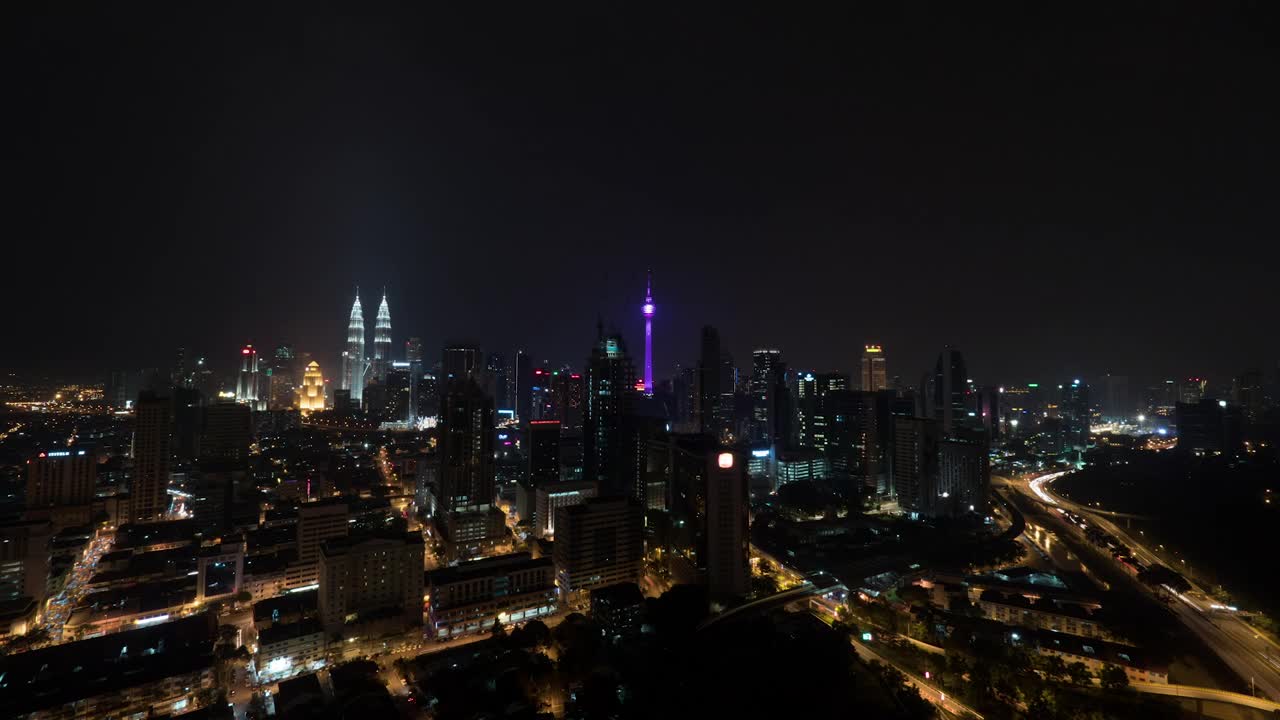 Stock Video Lights Across The City In Malaysia Animated Wallpaper - Free Download