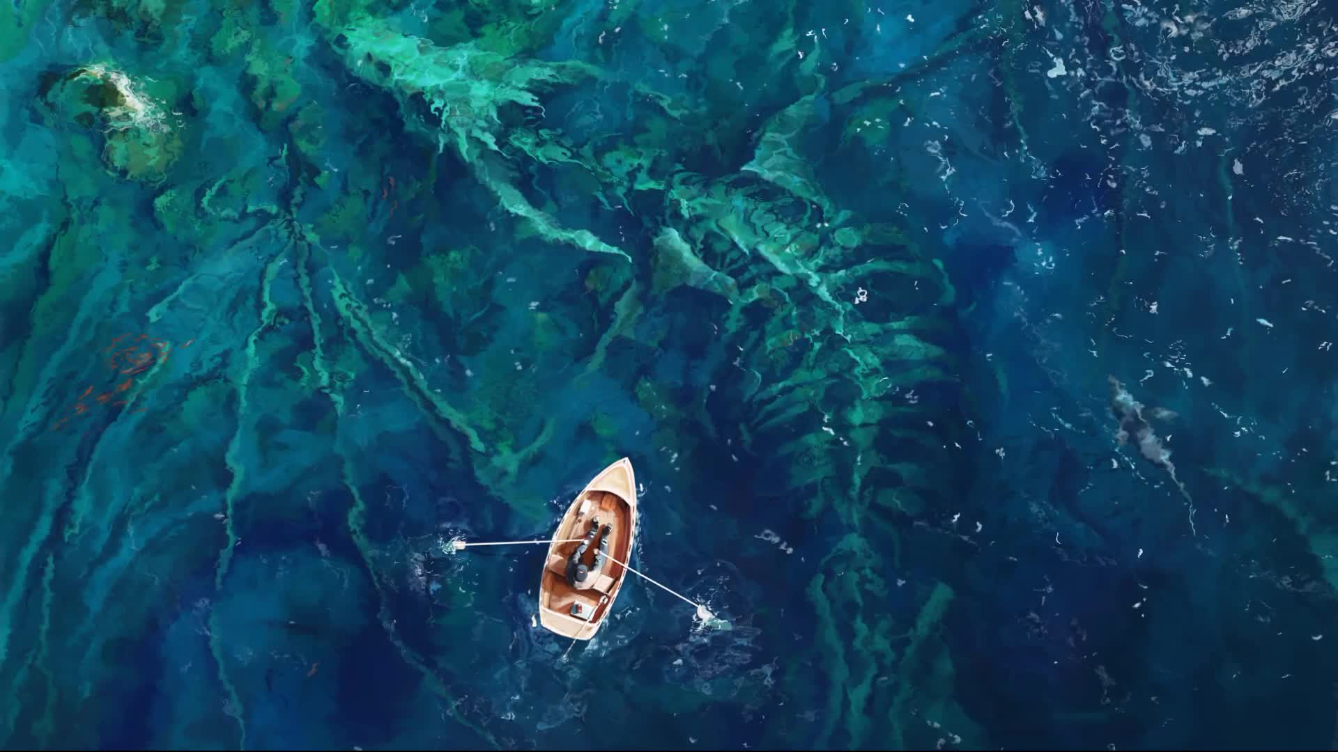 Lonely  Boat  Dragon  Bones  LIve  Wallpaper - Free Download