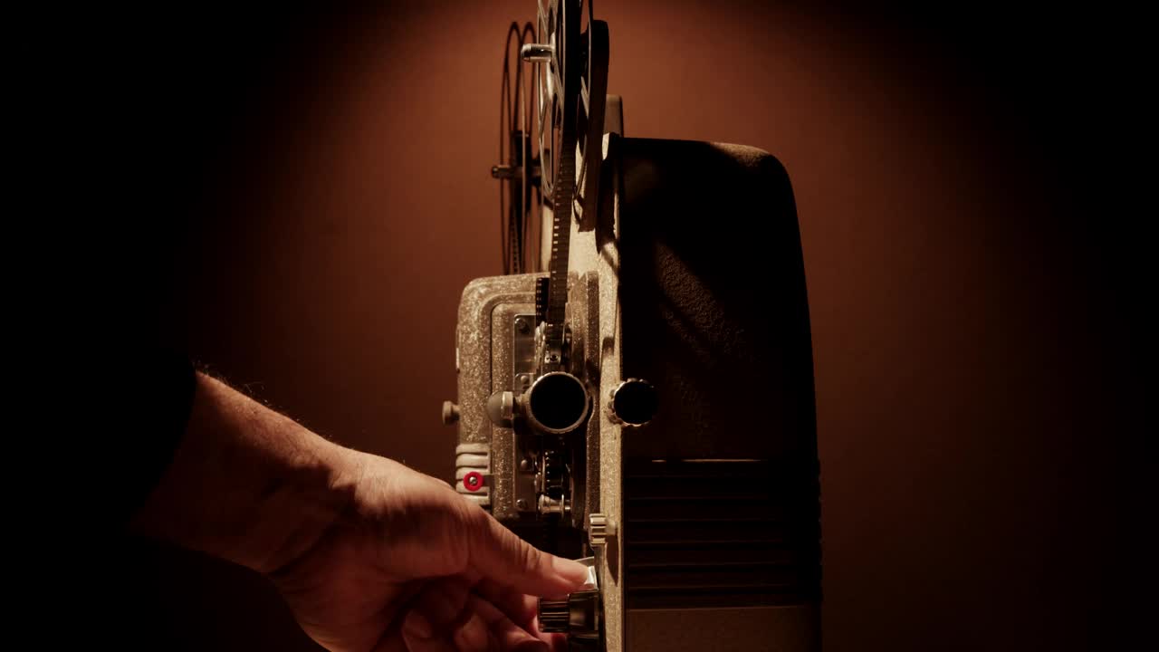 Stock Video Old Film Projector Working Live Wallpaper - Free Download