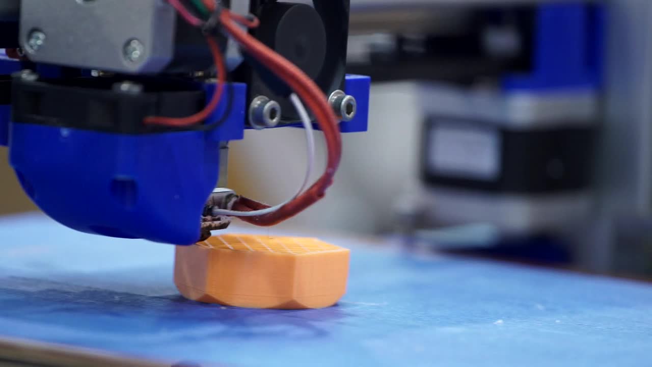 Video Stock Printing A Part In D In The Workshop Live Wallpaper Free - Free Download