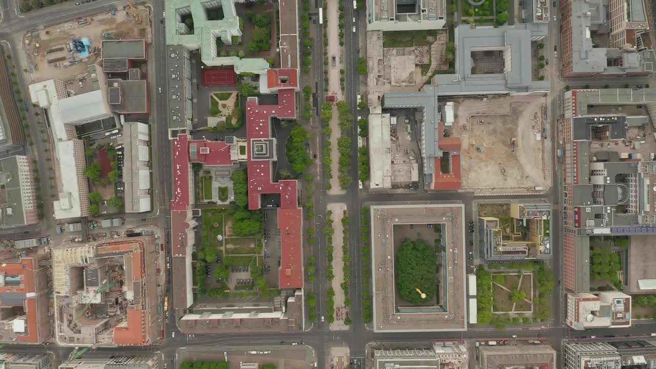 Stock Video European City Seen From The Air During Quarantine Live Wallpaper For PC - Free Download