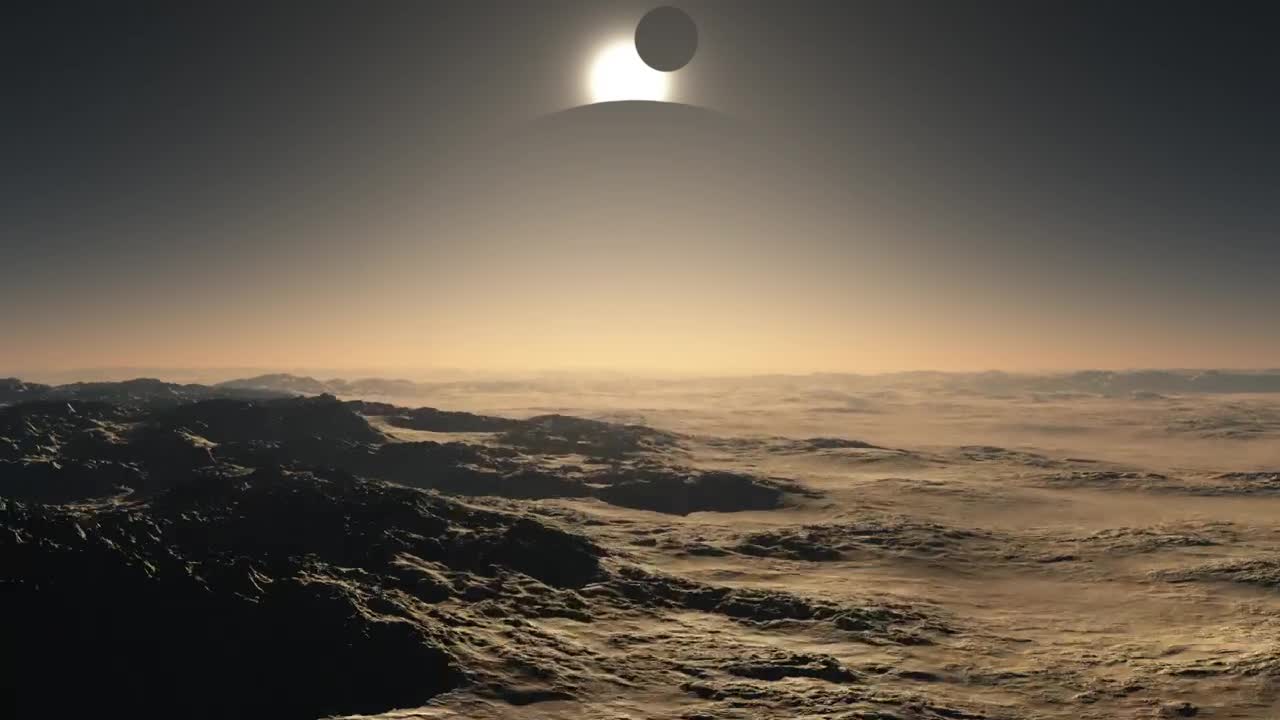 Stock Video Flying Across The Surface Of An Alien Planet Live Wallpaper For PC - Free Download
