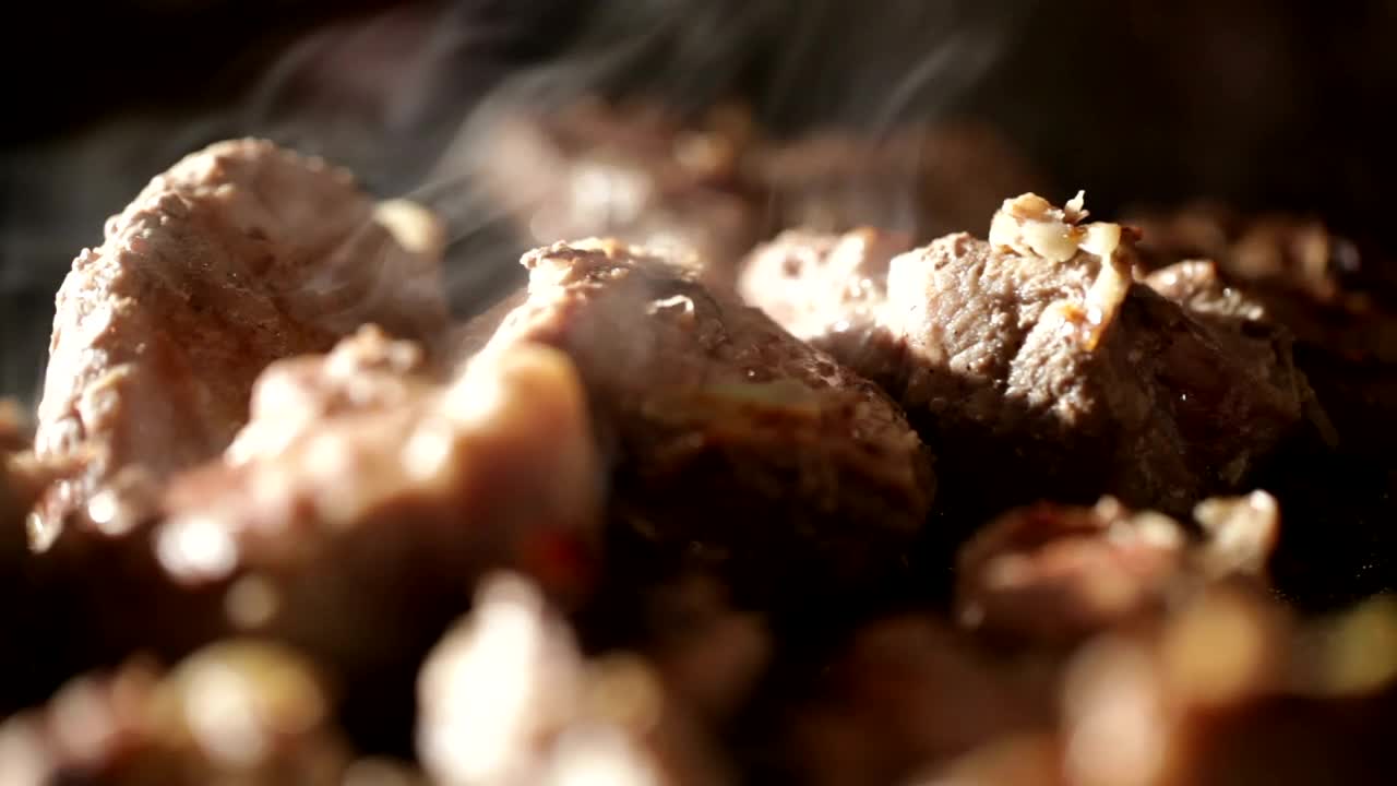 Free Video Stock Steaming Meat On A Bbq Live Wallpaper - Free Download