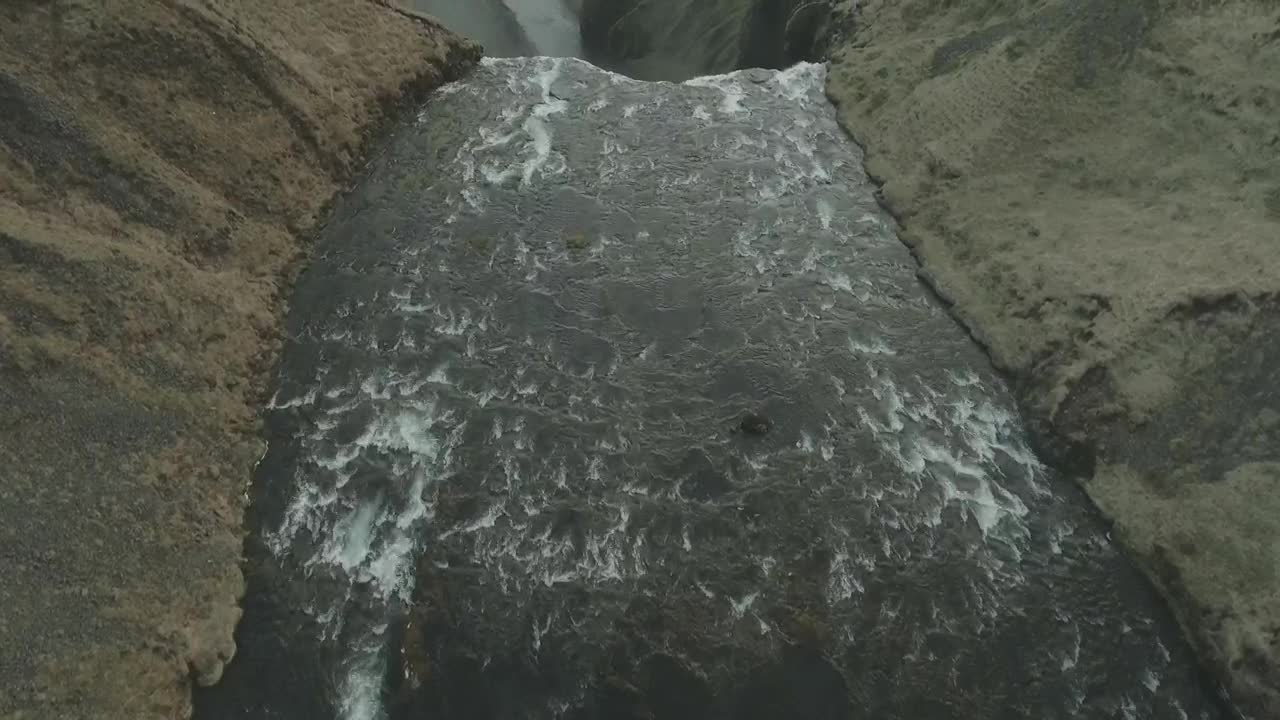 Stock Video Mountain River Leading To A Waterfall Landscape Live Wallpaper - Free Download
