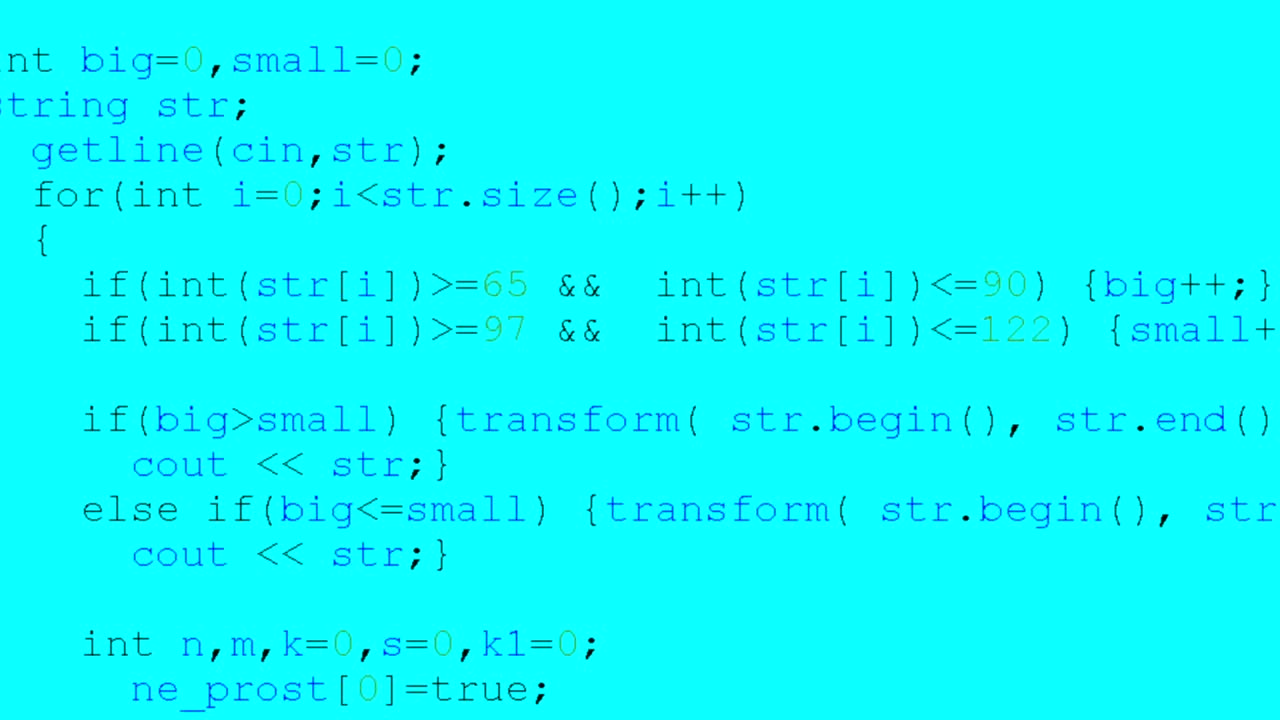 Stock Video Code On Blue Screen Live Wallpaper For PC - Free Download