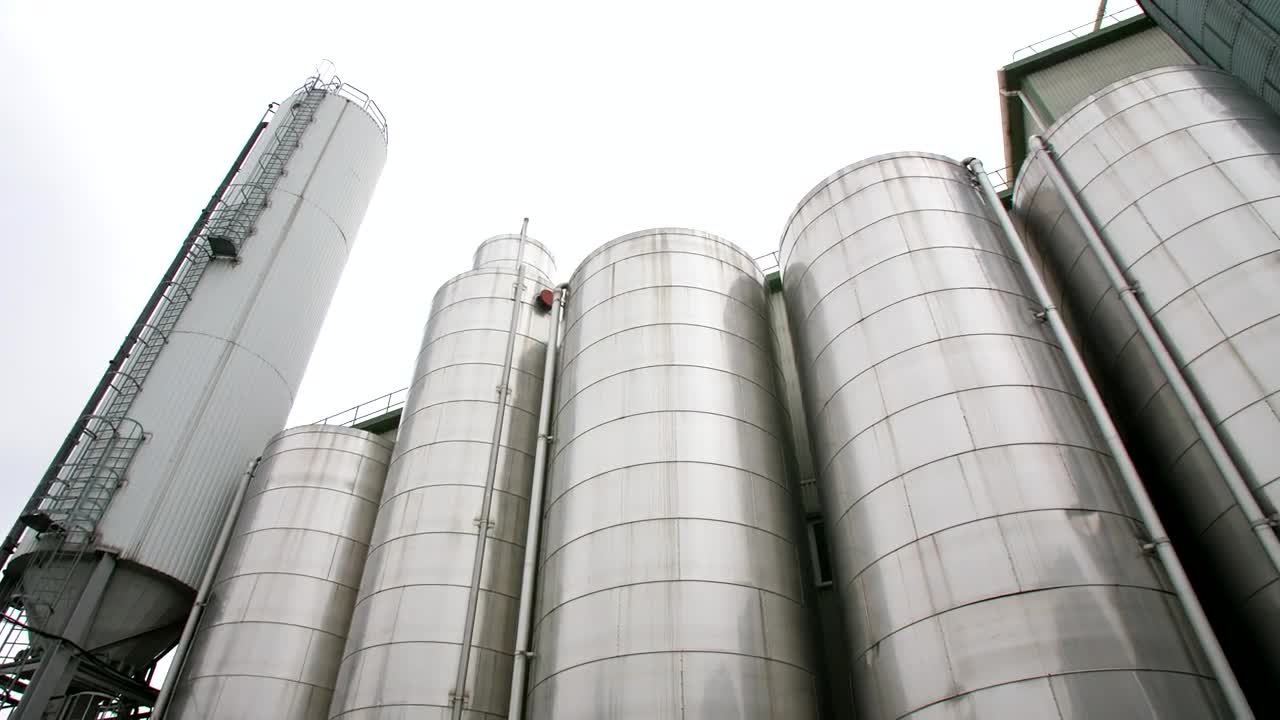 Stock Video Industrial Metal Containers Of A Factory Animated Wallpaper - Free Download