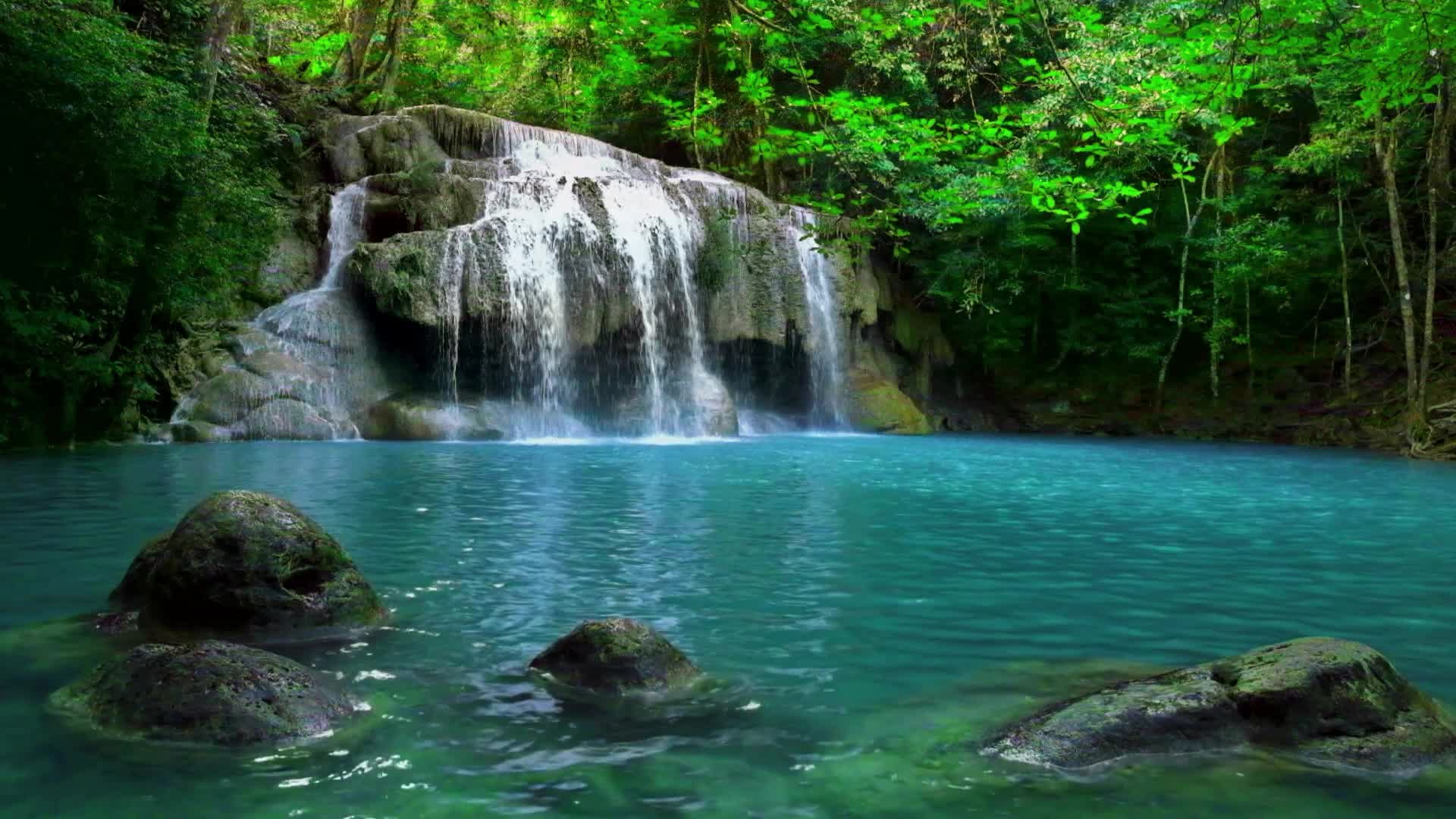 A cool waterfall HD Live Wallpaper - Free Download