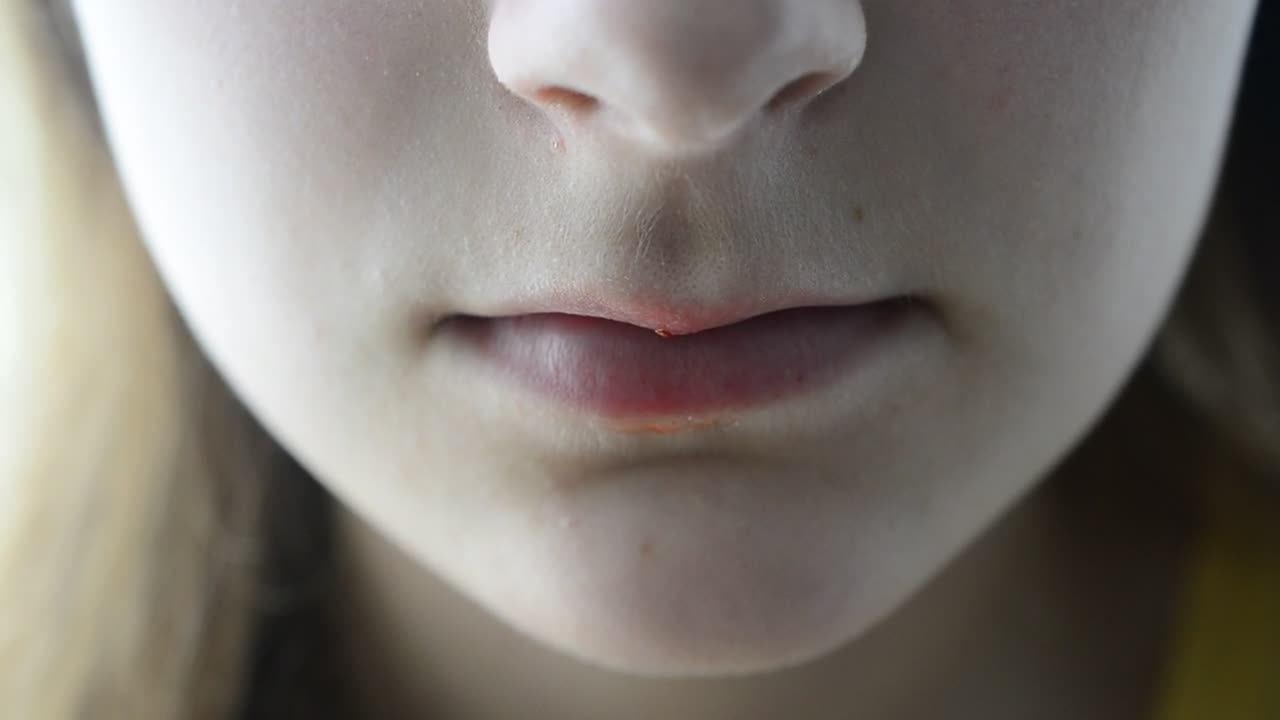 Stock Video Eating Strawberries Mouth And Teeth Close Up Live Wallpaper For PC - Free Download