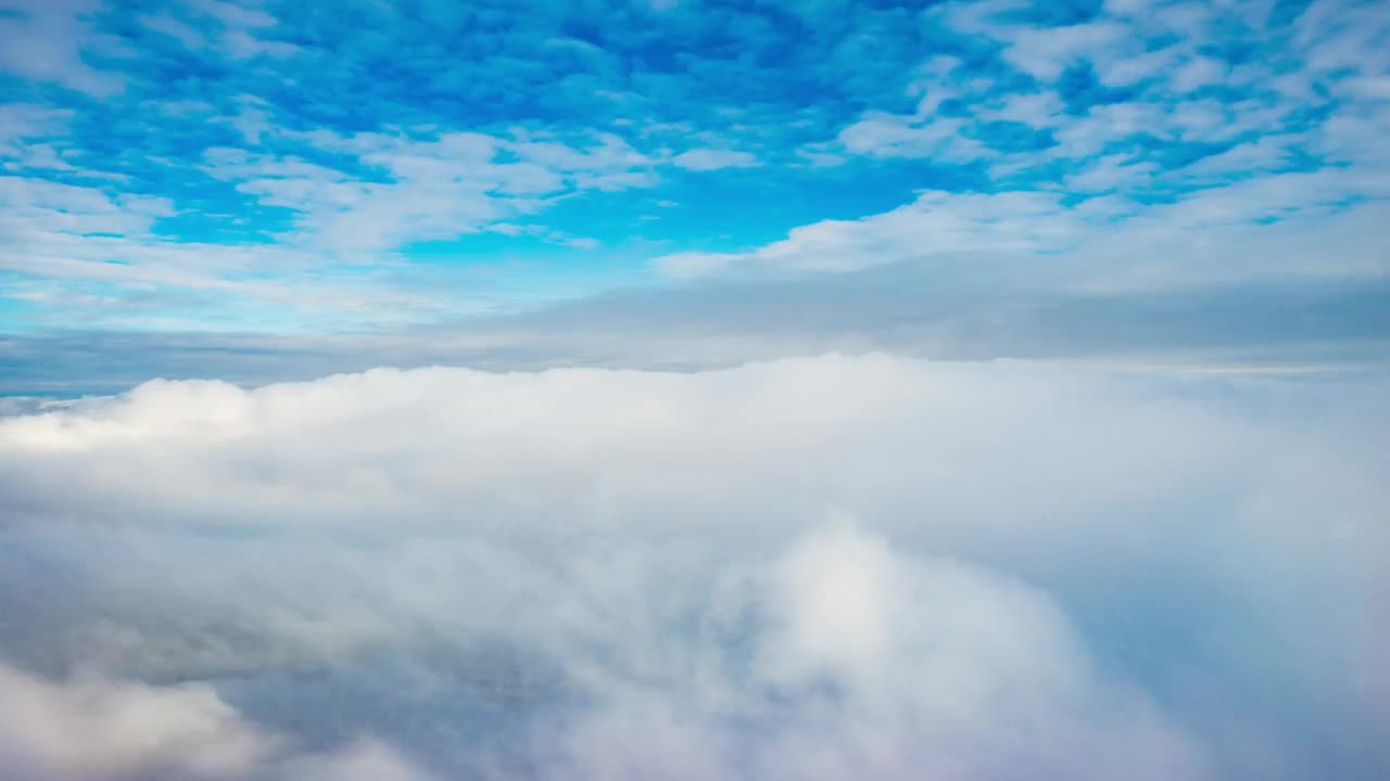 Free Stock Video Revealing A Snowy Mountain From The Cloudy Sky Live Wallpaper - Free Download