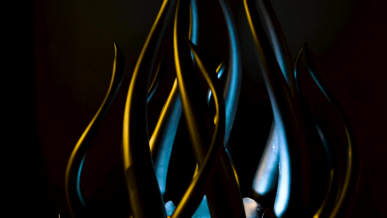 Stock Video Metal Sculpture In A Museu Animated Wallpaper - Free Download