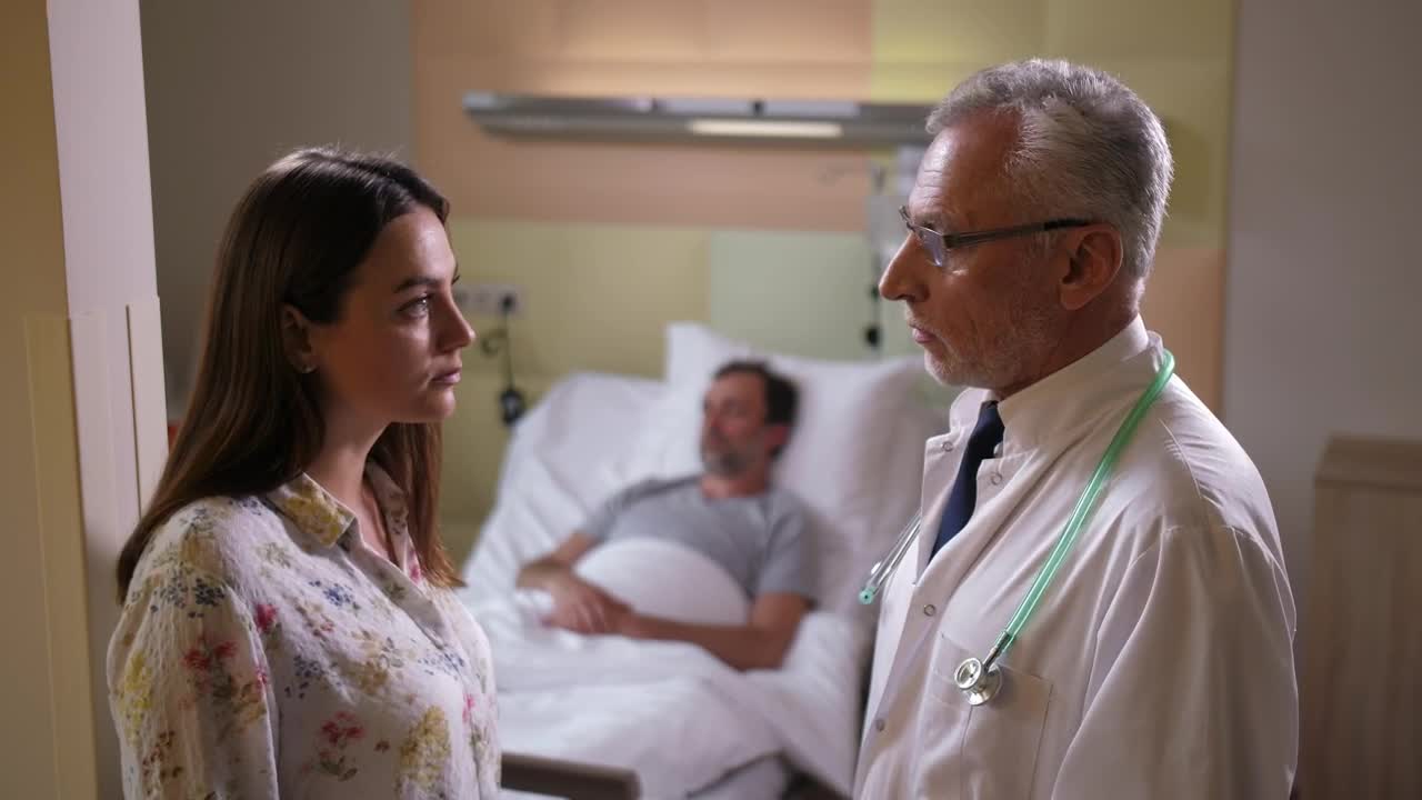 Stock Video Doctor Giving Bad News Live Wallpaper For PC - Free Download