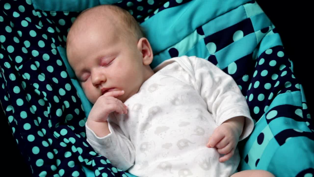 Stock Video Infant Sleeping Quietly Animated Wallpaper - Free Download