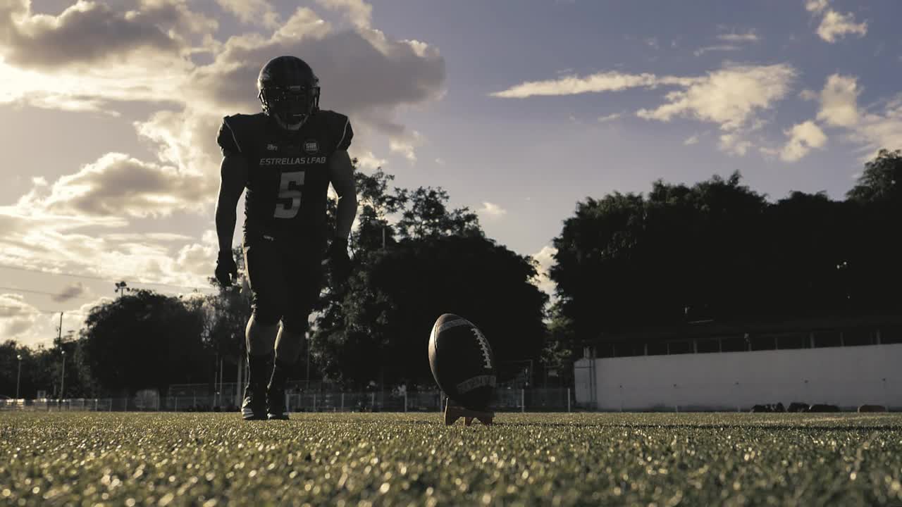 Stock Video Football Player Kicking The Ball Live Wallpaper For PC - Free Download