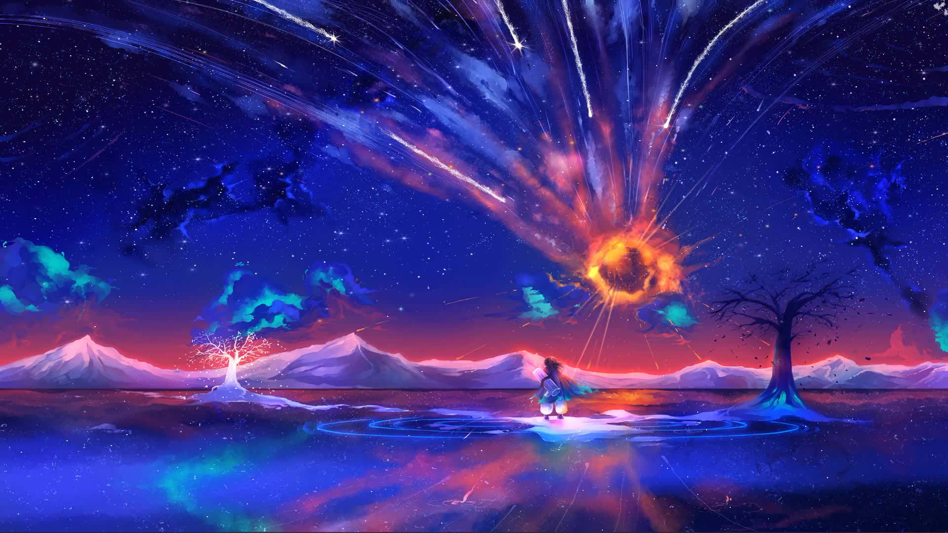 Another Dimension Artwork By Uchuubranko Live Wallpaper - Free Download