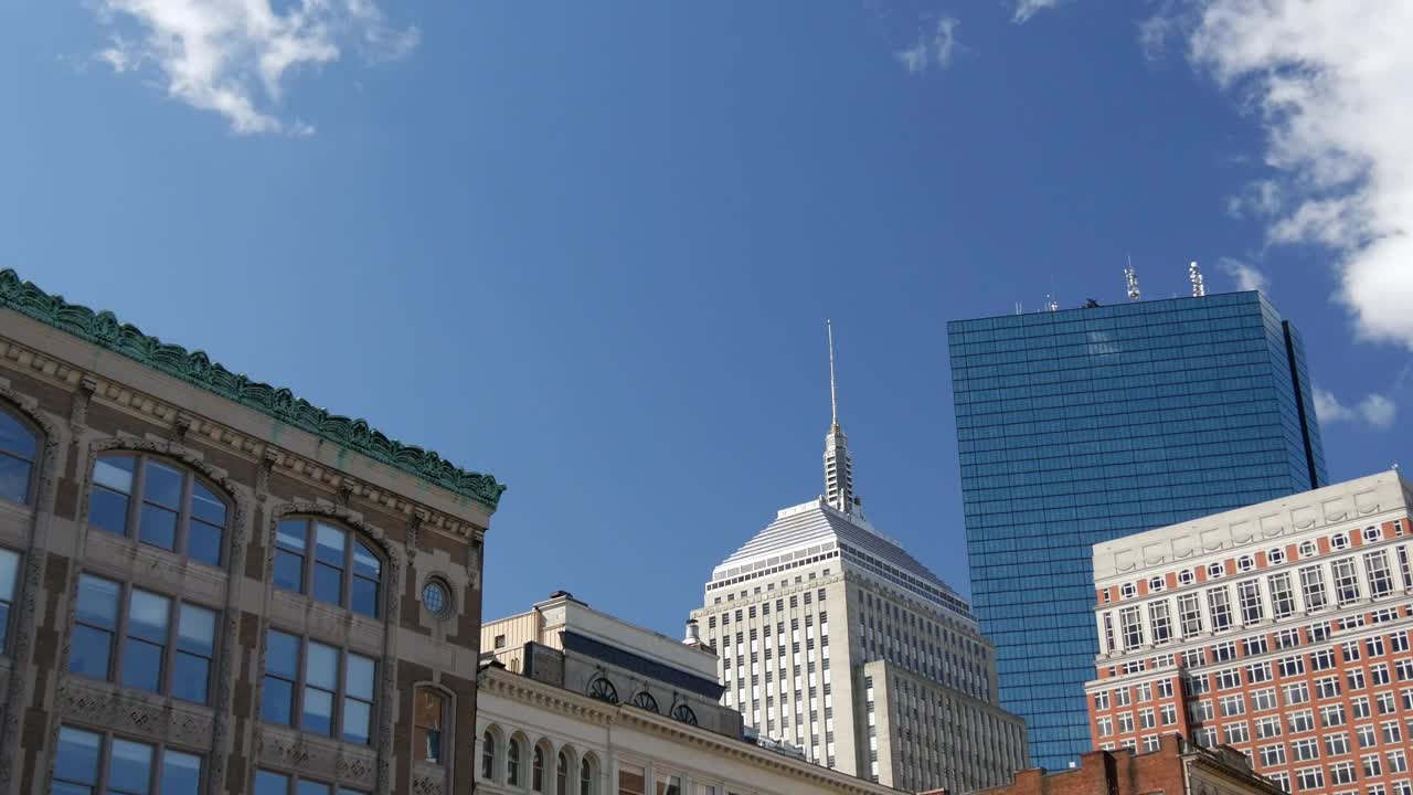 Free Video Stock time lapse from downtown boston buildings Live Wallpaper - Free Download