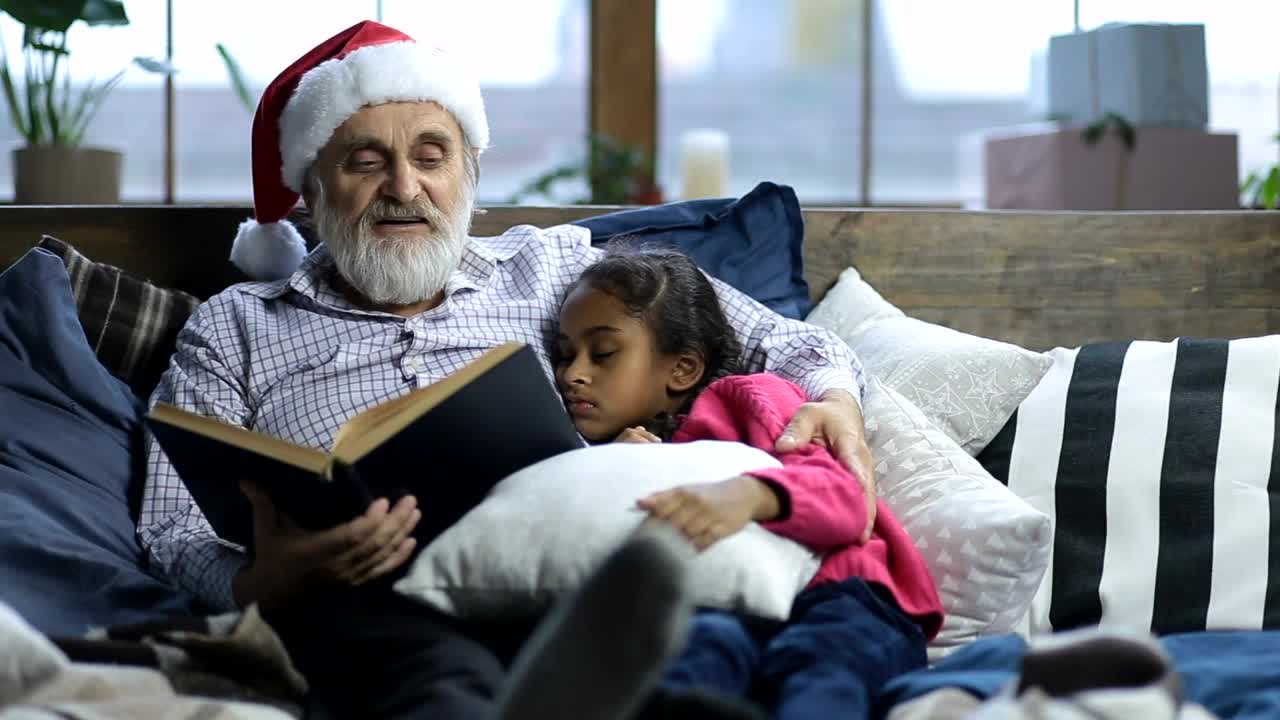 Stock Video Grandpa Reading A Book Live Wallpaper For PC - Free Download