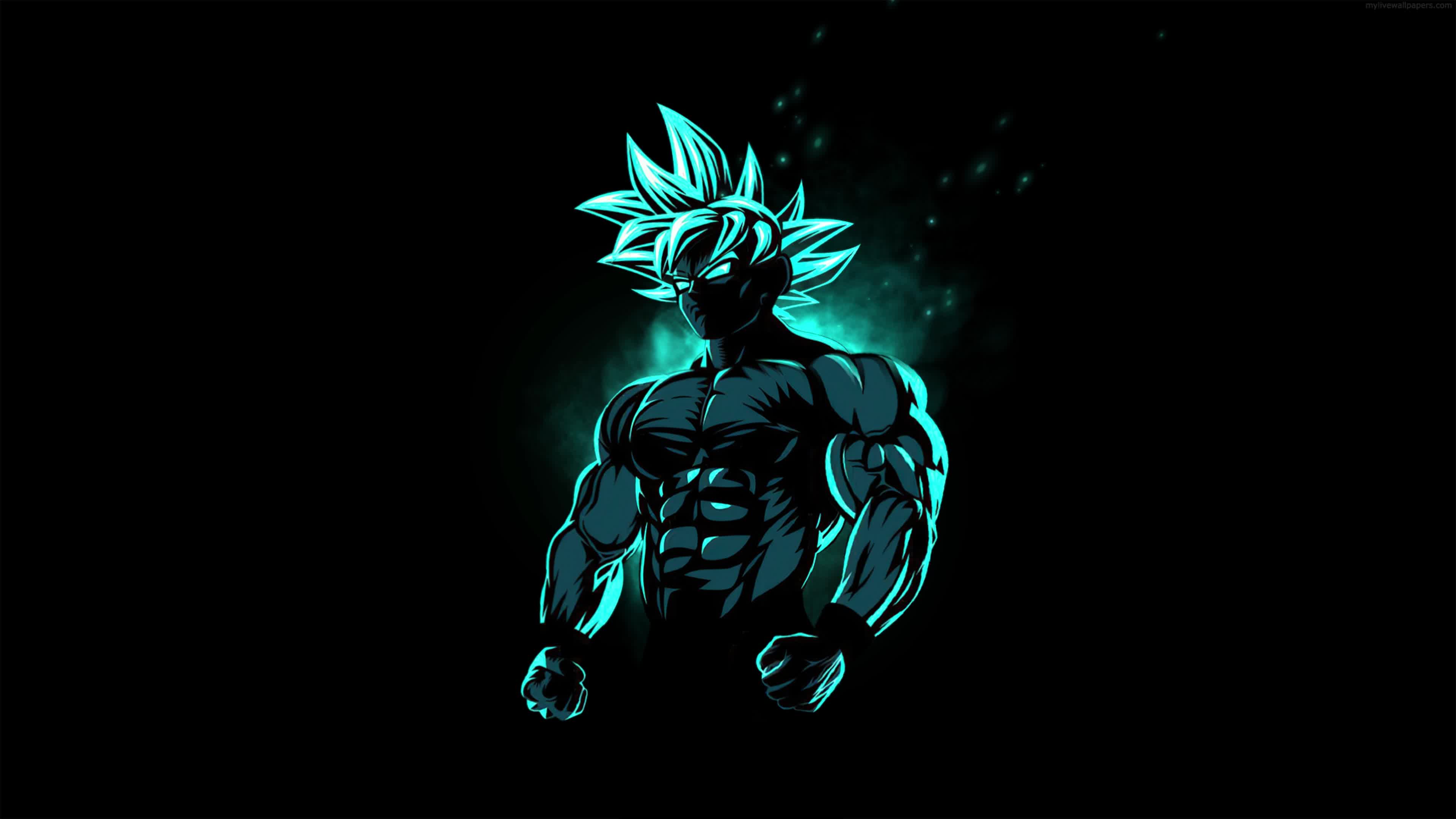 Anime Dragon Ball Beast Mode Goku 4K Live Wallpaper - Free Download