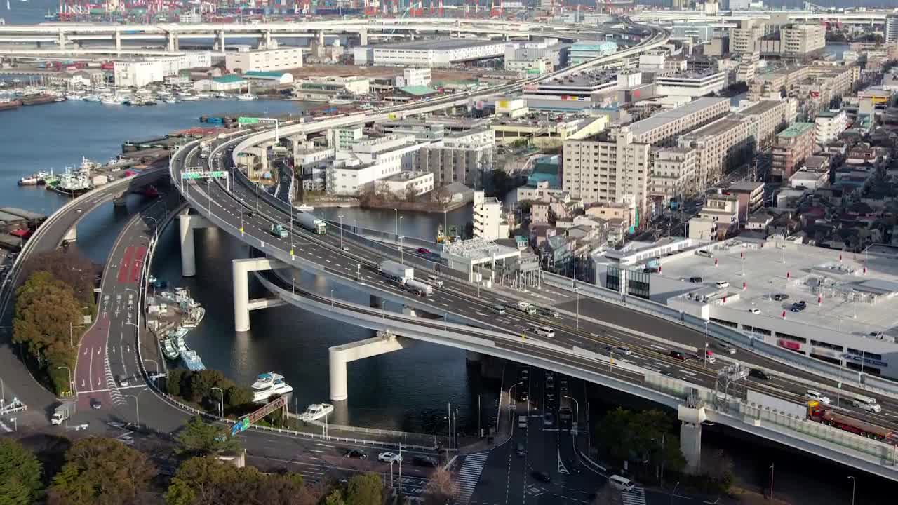 Free Stock Video Yokohama Cityscape In Daytime Live Wallpaper - Free Download