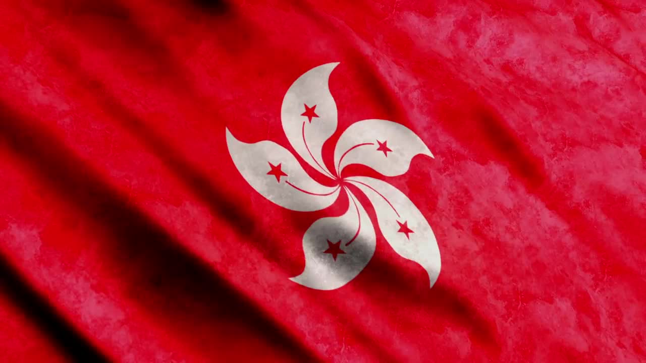 Video Stock Red Hong Kong Flag Live Wallpaper Free - Free Download