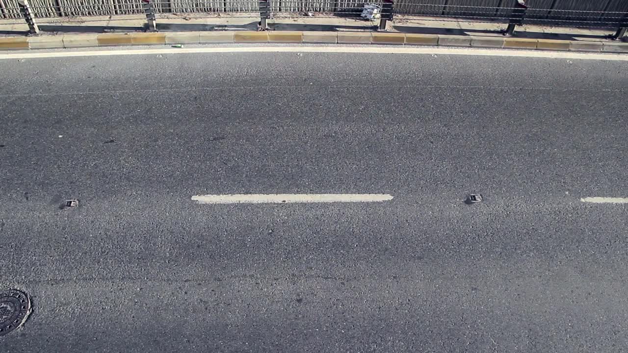 Stock Video Fragment Of Road On The Street Where Cars Pass Live Wallpaper For PC - Free Download