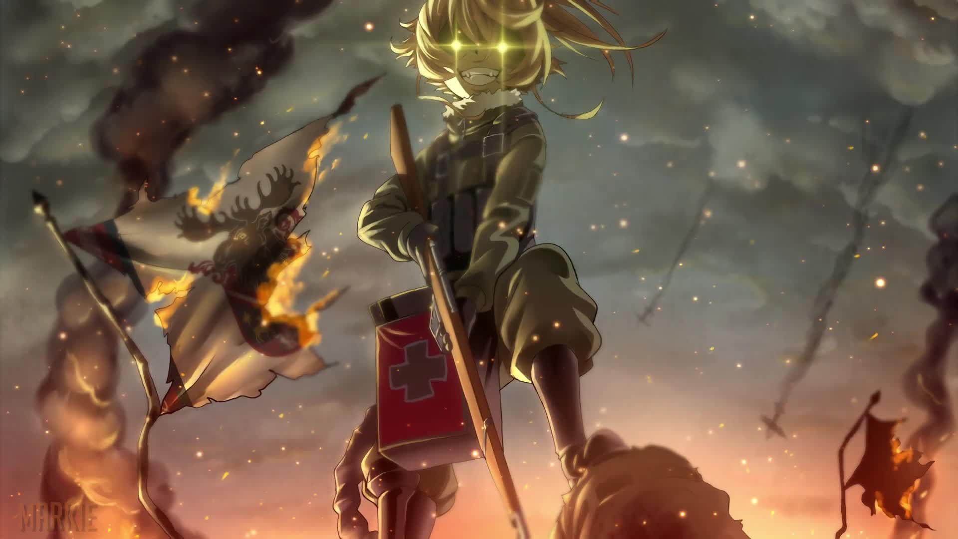 Tanya The Evil Young Girls War Live Wallpaper - Free Download
