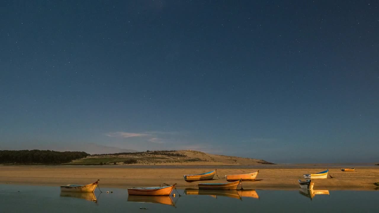 Video Stock Canoes On The Lake Live Wallpaper For PC - Free Download