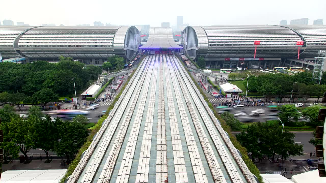 Video Stock City Full Of Cars And People Seen From Above Live Wallpaper For PC - Free Download