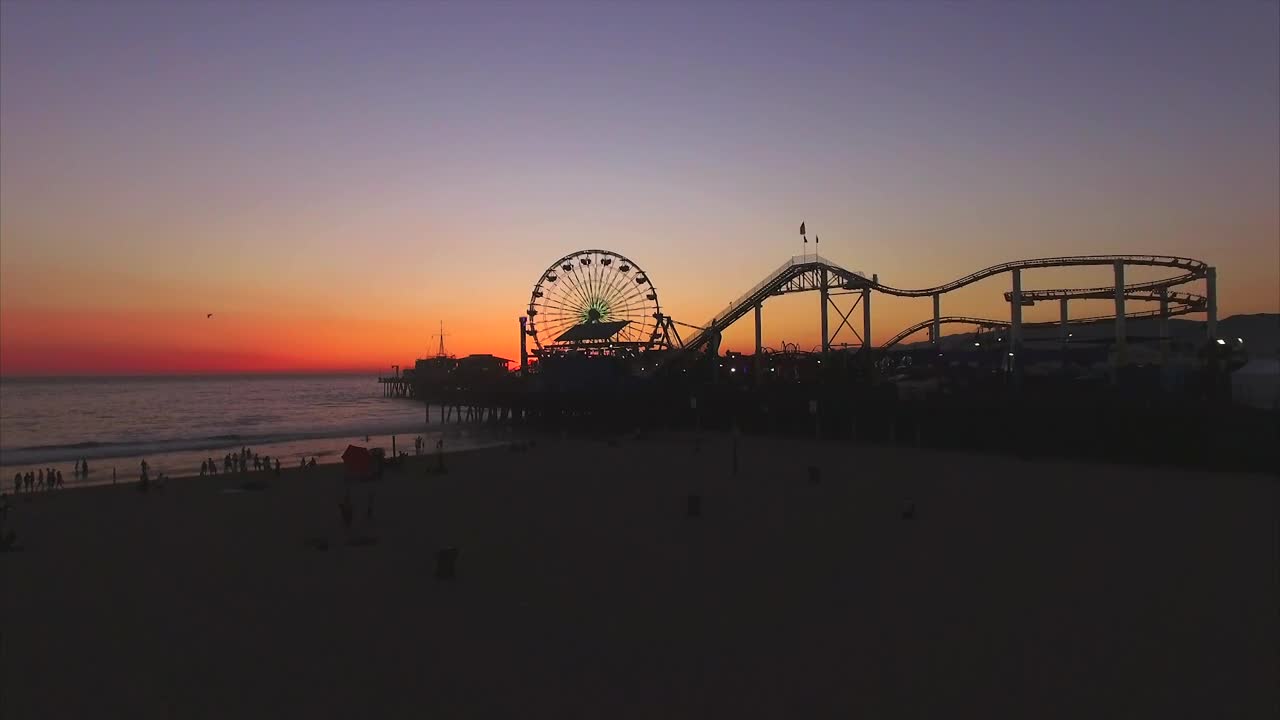 Free Stock Video Santa Monica Beach Live Wallpaper - Free Download