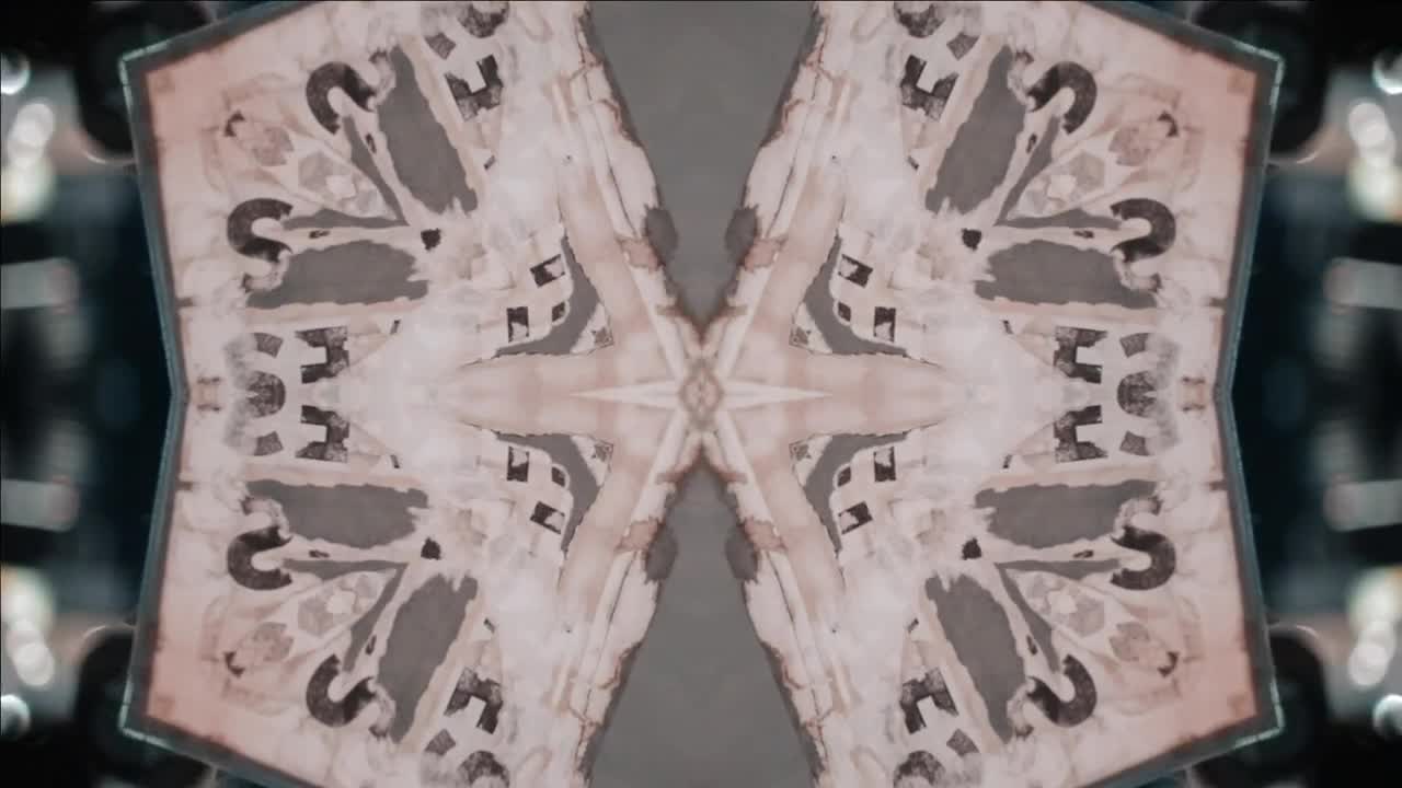 Stock Video Kaleidoscope Shot Of A Building At Night Animated Wallpaper - Free Download
