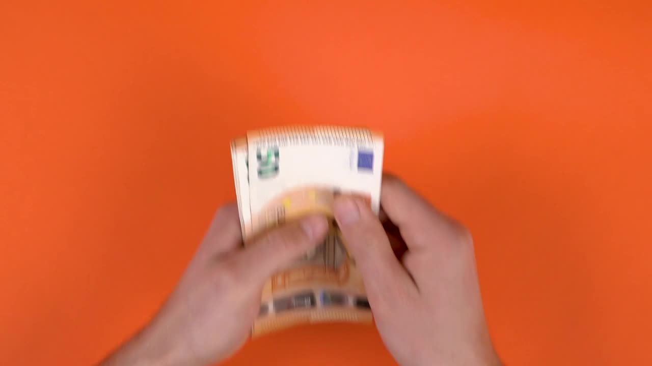 Stock Video Hands Counting Euros Live Wallpaper For PC - Free Download