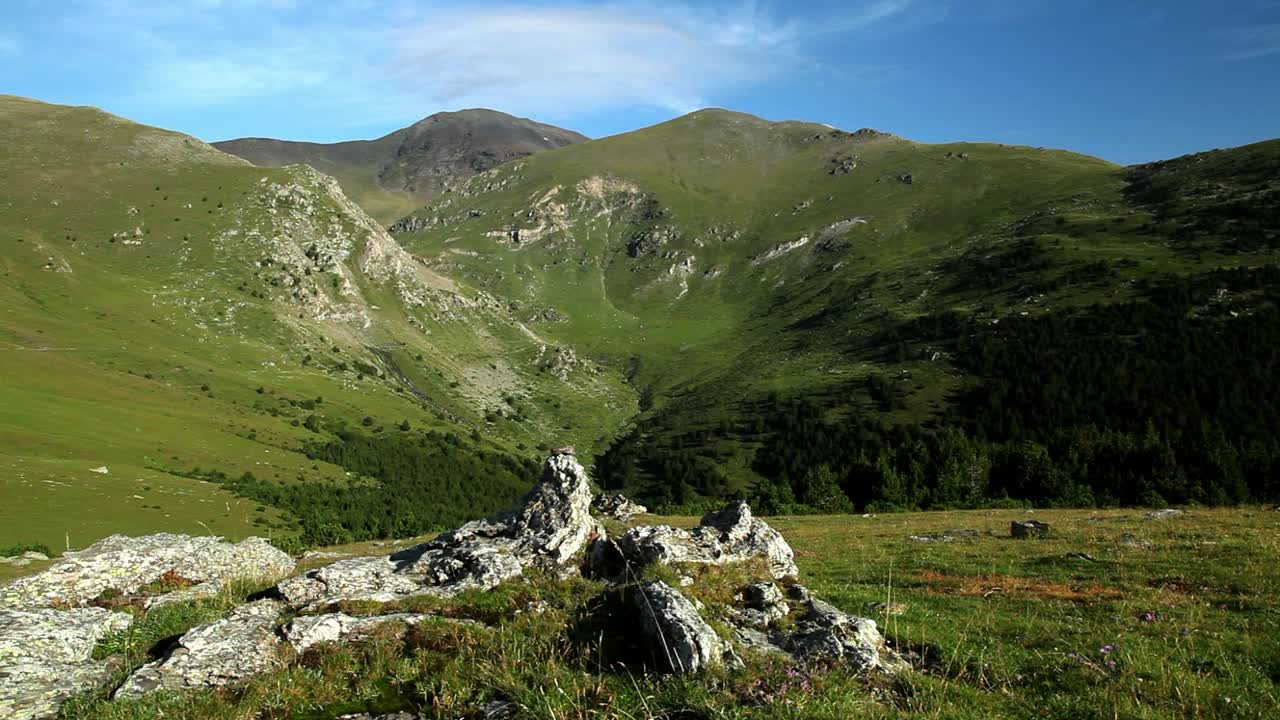 Stock Video Panoramic View Of A Valley In Summer Live Wallpaper - Free Download