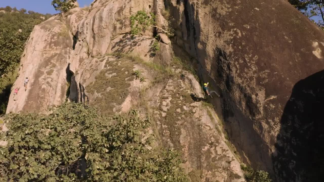 Stock Video Descending A Mountain Seen From The Air Live Wallpaper For PC - Free Download