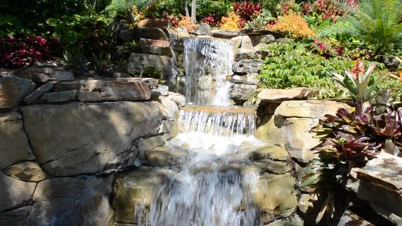 Free Video Stock Small Waterfalls Live Wallpaper - Free Download