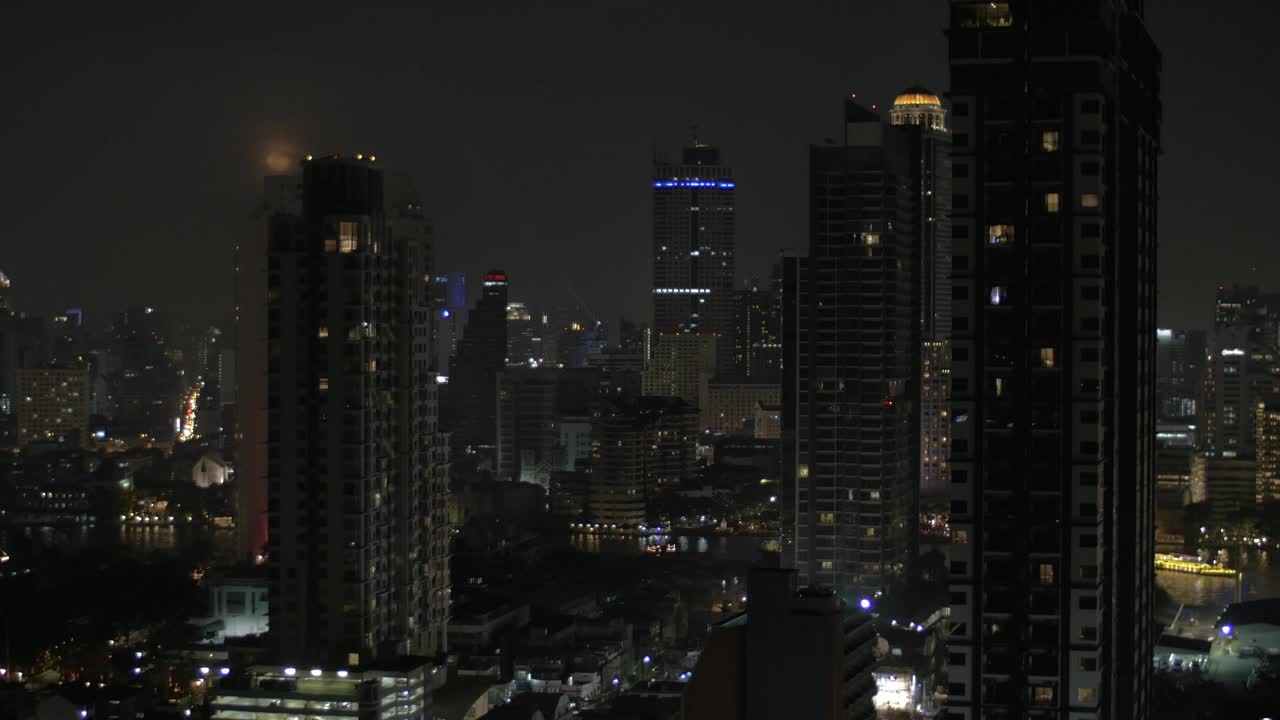 Free Video Stock Skyscraper Lights In Thailand Live Wallpaper - Free Download