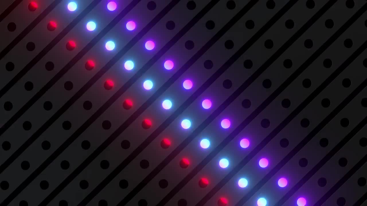Free Stock Video Rows Of Dots That Are Illuminated With Light Bars Live Wallpaper - Free Download